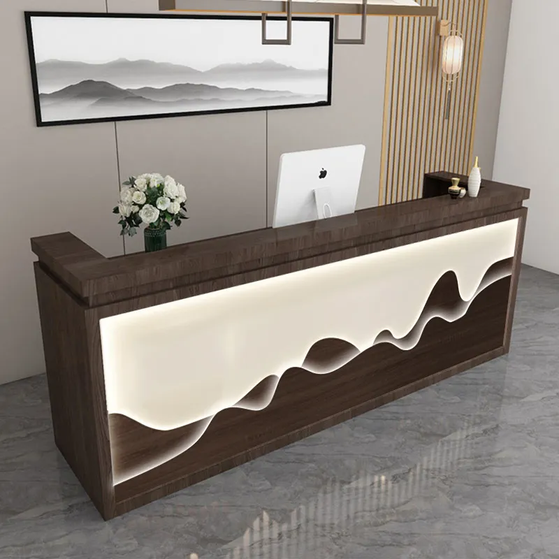 Spa And Wellness Center - Стойка ресепшн для нового китайского чайного